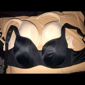 Qty 2 Cacique Lane Bryant Balconette bras 36D